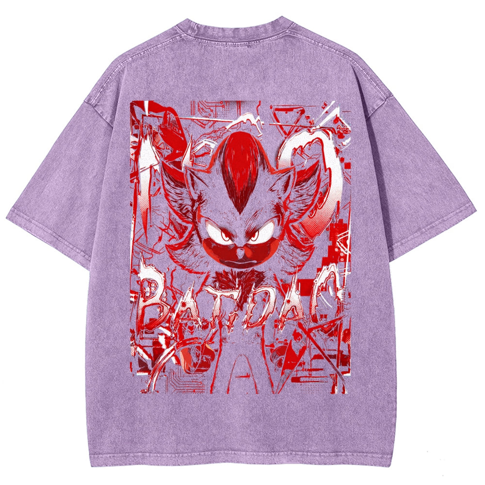NO BATIDAO Unisex Fit Washed T-Shirt 2606007991