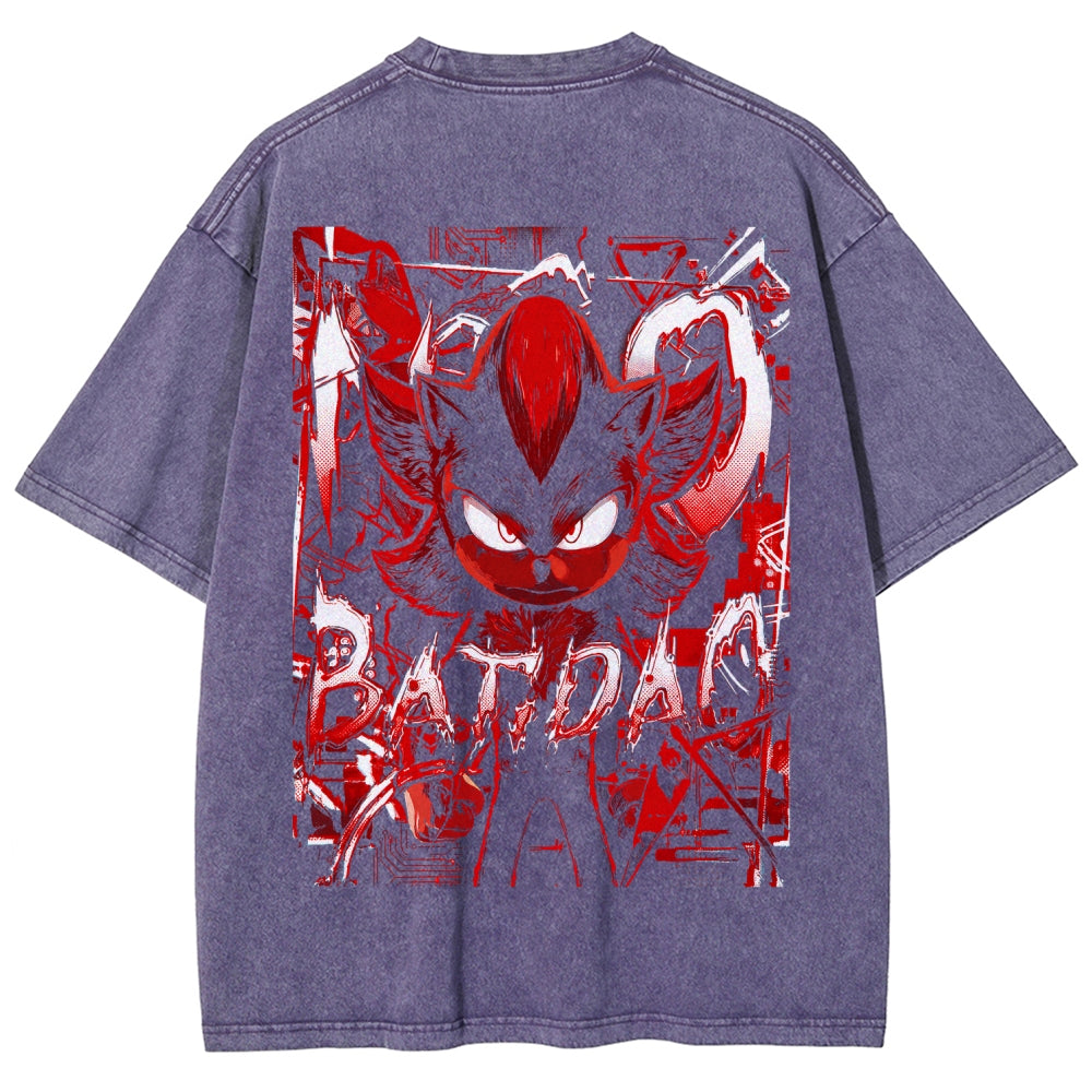 NO BATIDAO Unisex Fit Washed T-Shirt 2606007991