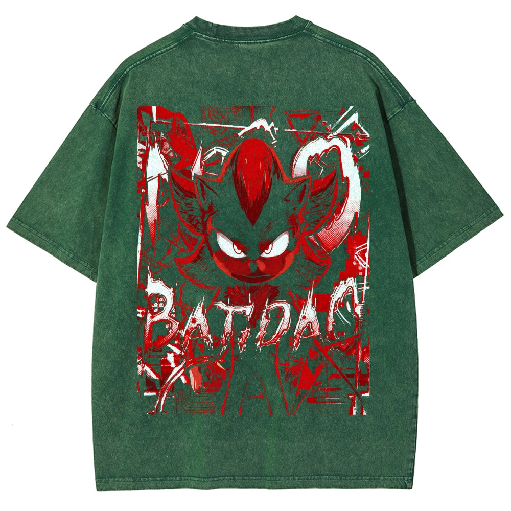 NO BATIDAO Unisex Fit Washed T-Shirt 2606007991