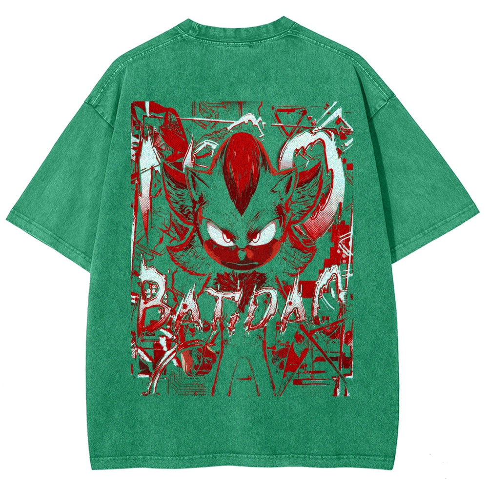 NO BATIDAO Unisex Fit Washed T-Shirt 2606007991