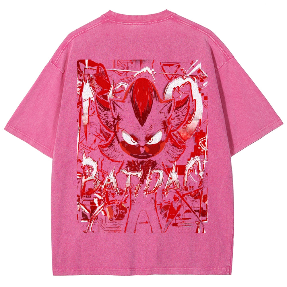 NO BATIDAO Unisex Fit Washed T-Shirt 2606007991
