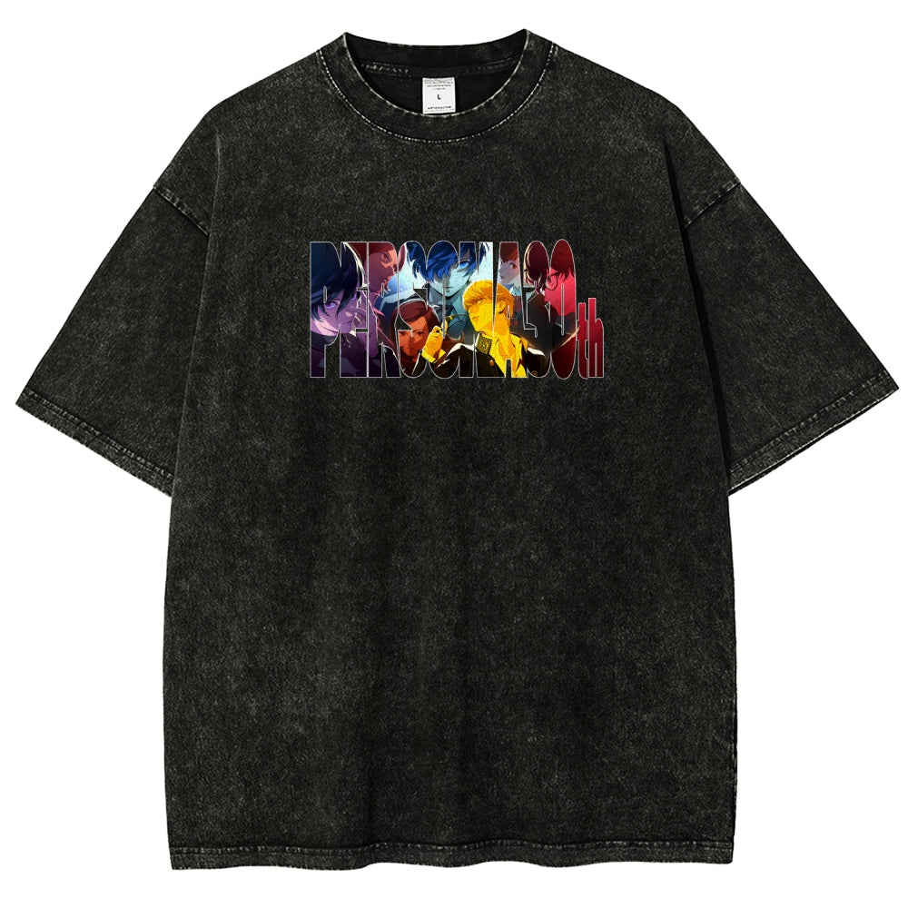 Persona Unisex Fit Washed T-Shirt 2606008955