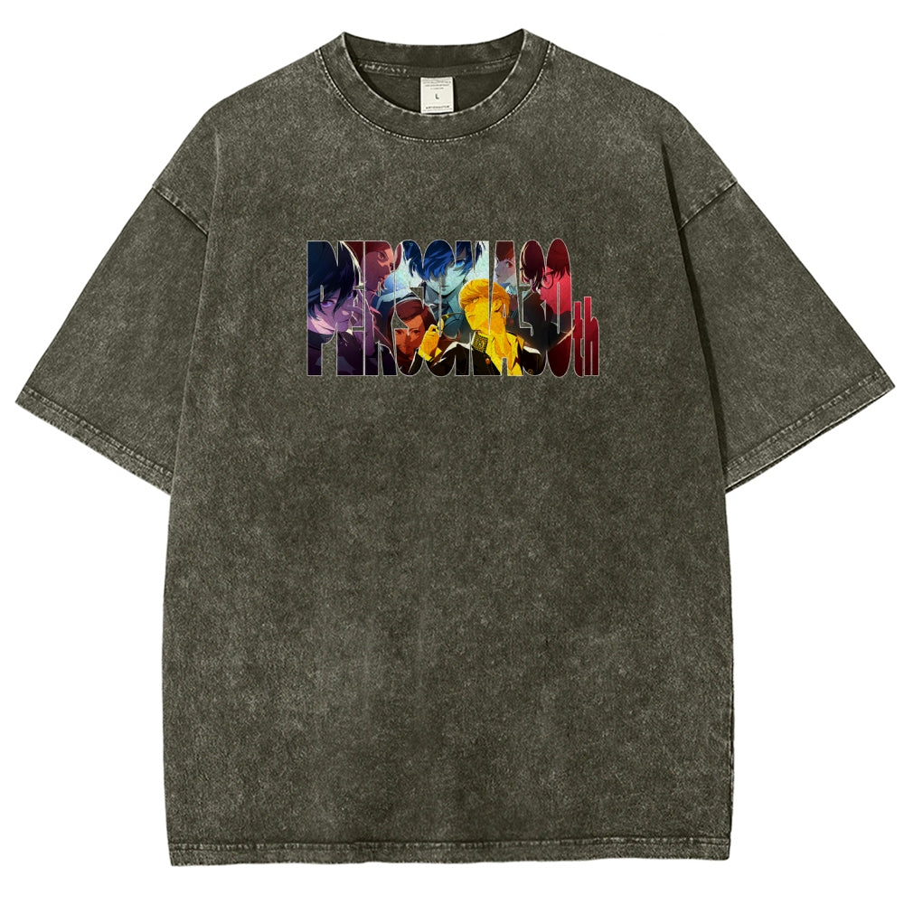 Persona Unisex Fit Washed T-Shirt 2606008955