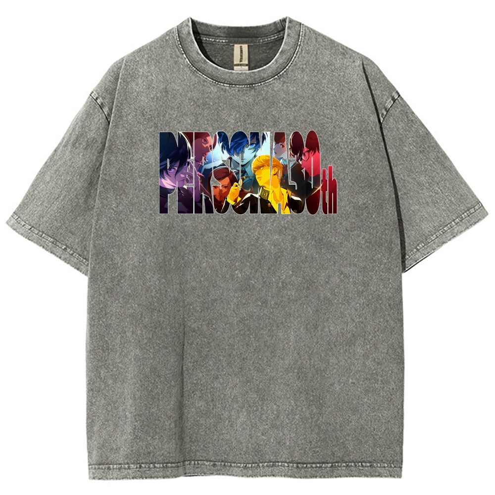 Persona Unisex Fit Washed T-Shirt 2606008955