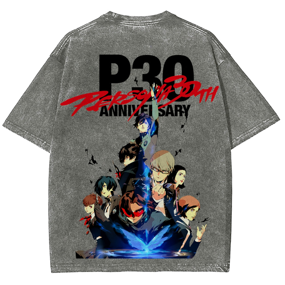 Persona Unisex Fit Washed T-Shirt 2606008955