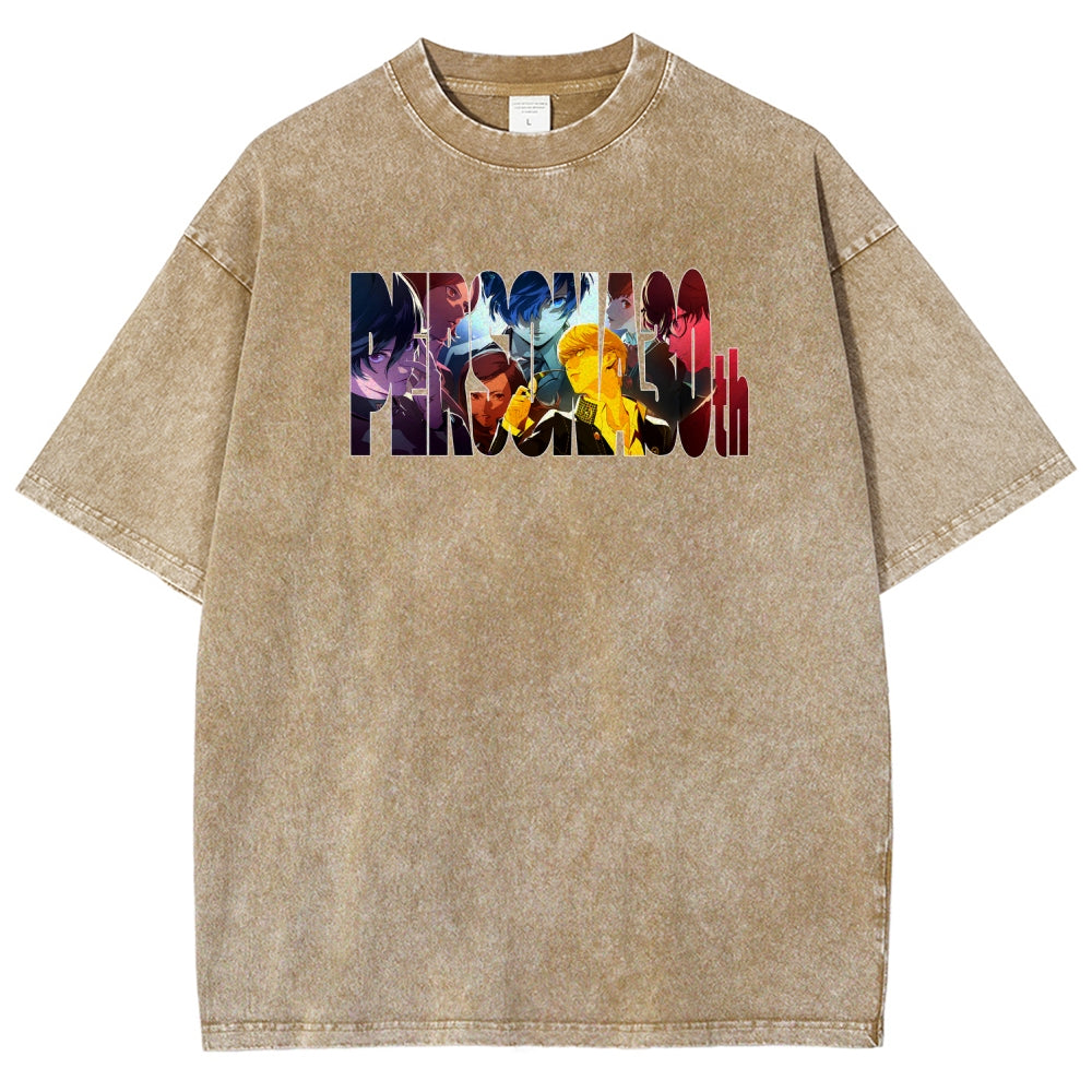 Persona Unisex Fit Washed T-Shirt 2606008955
