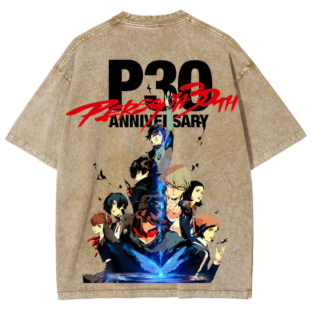 Persona Unisex Fit Washed T-Shirt 2606008955