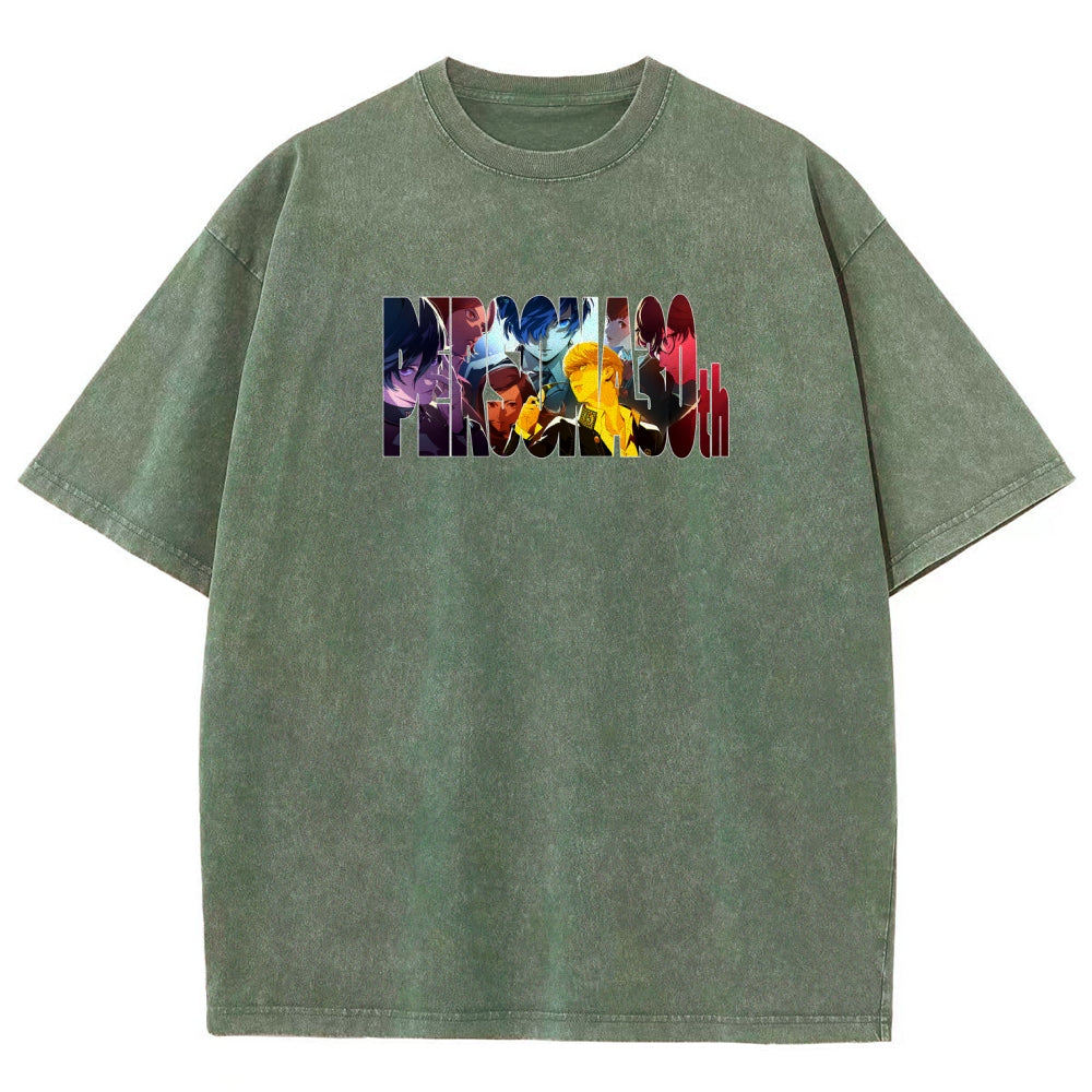 Persona Unisex Fit Washed T-Shirt 2606008955