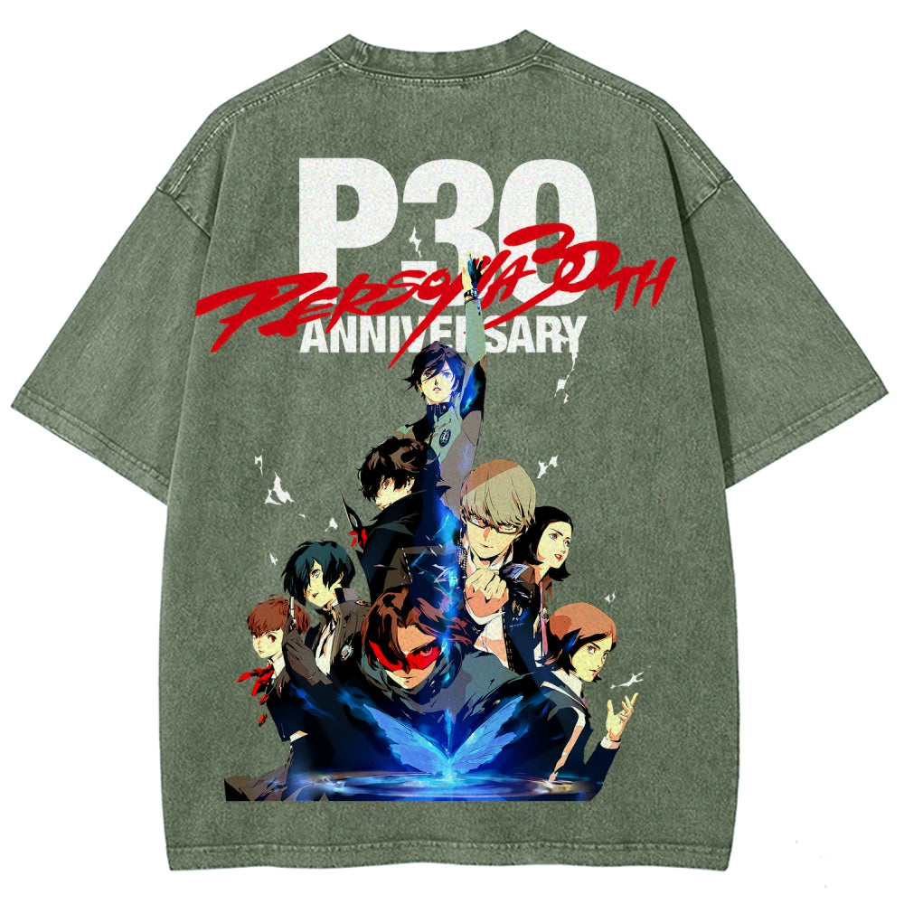 Persona Unisex Fit Washed T-Shirt 2606008955