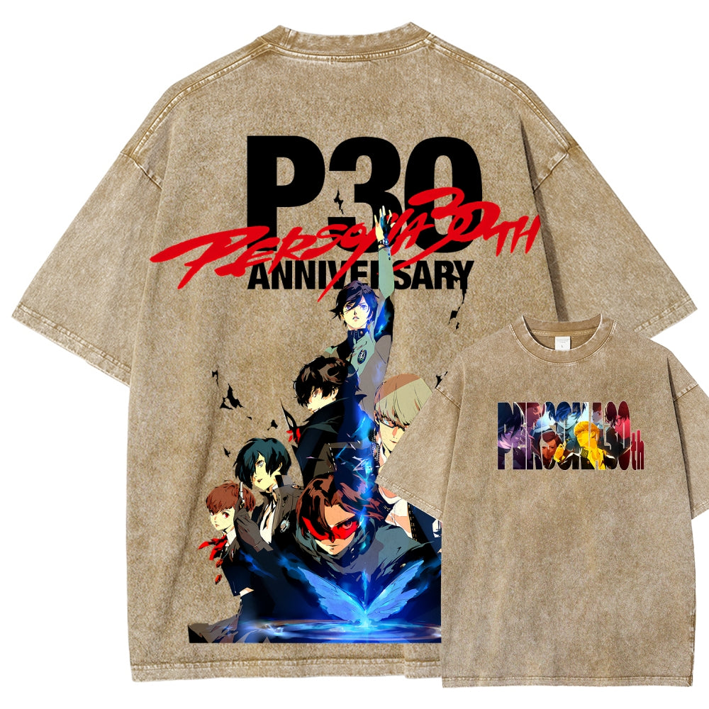 Persona Unisex Fit Washed T-Shirt 2606008955