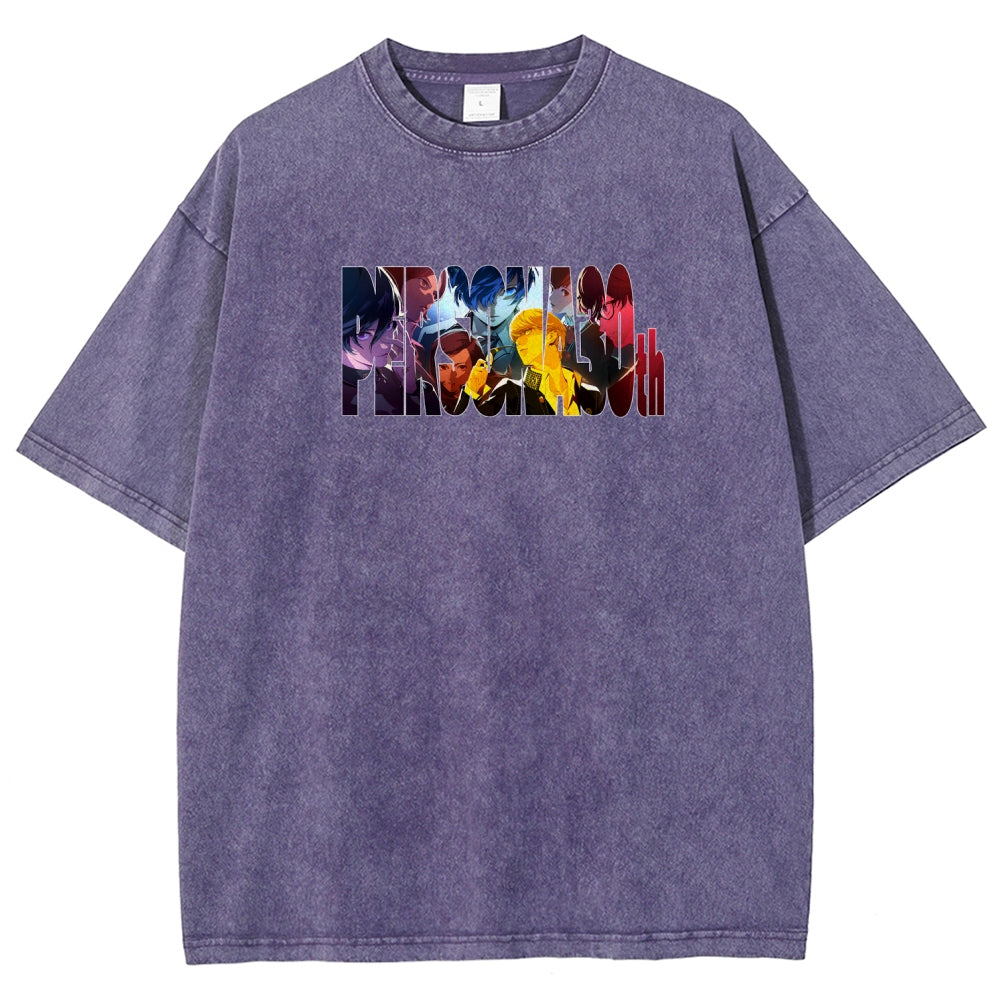 Persona Unisex Fit Washed T-Shirt 2606008955