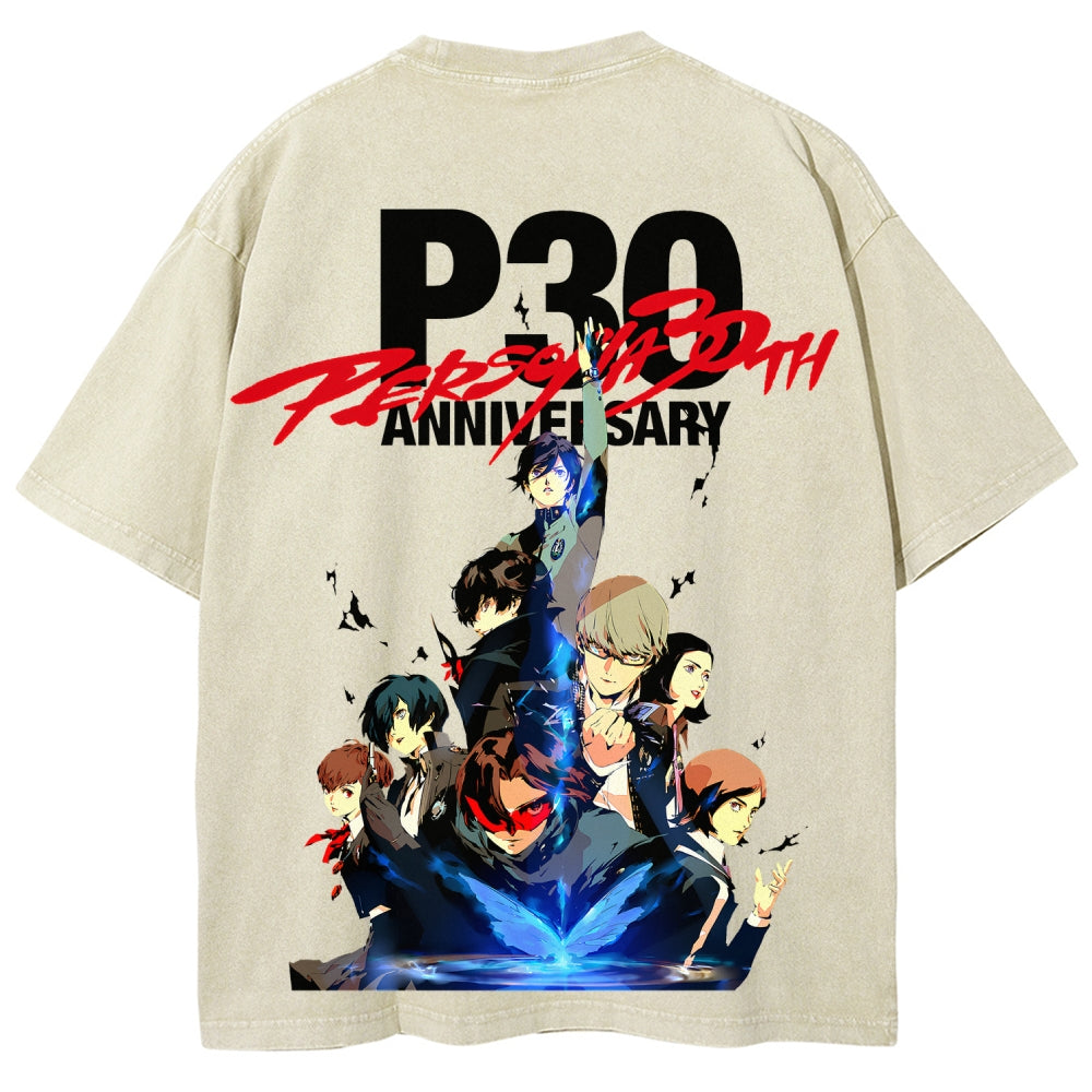 Persona Unisex Fit Washed T-Shirt 2606008955
