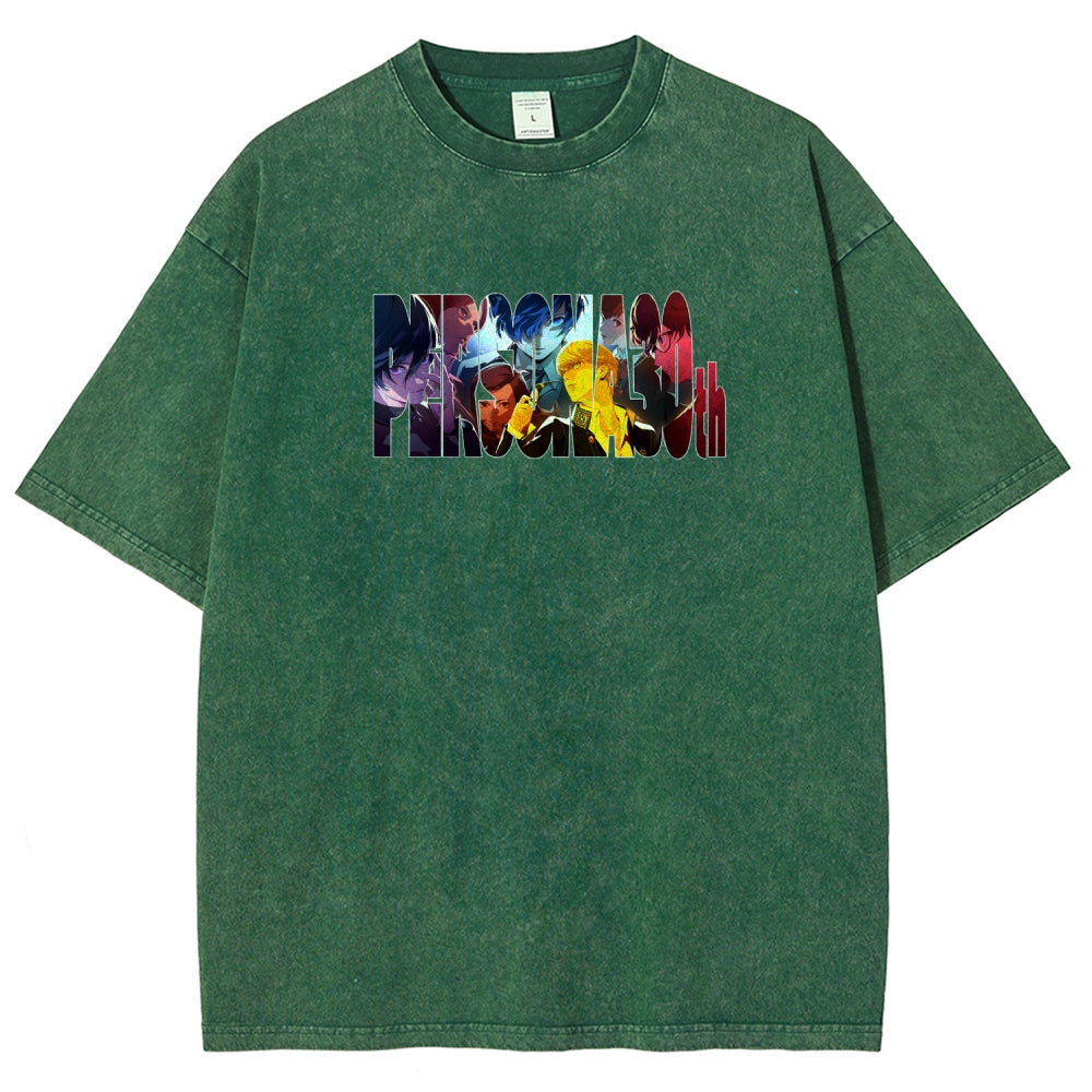 Persona Unisex Fit Washed T-Shirt 2606008955