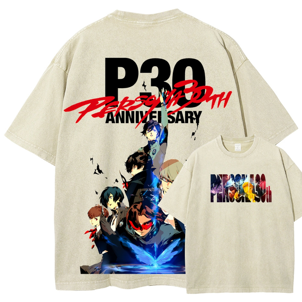 Persona Unisex Fit Washed T-Shirt 2606008955
