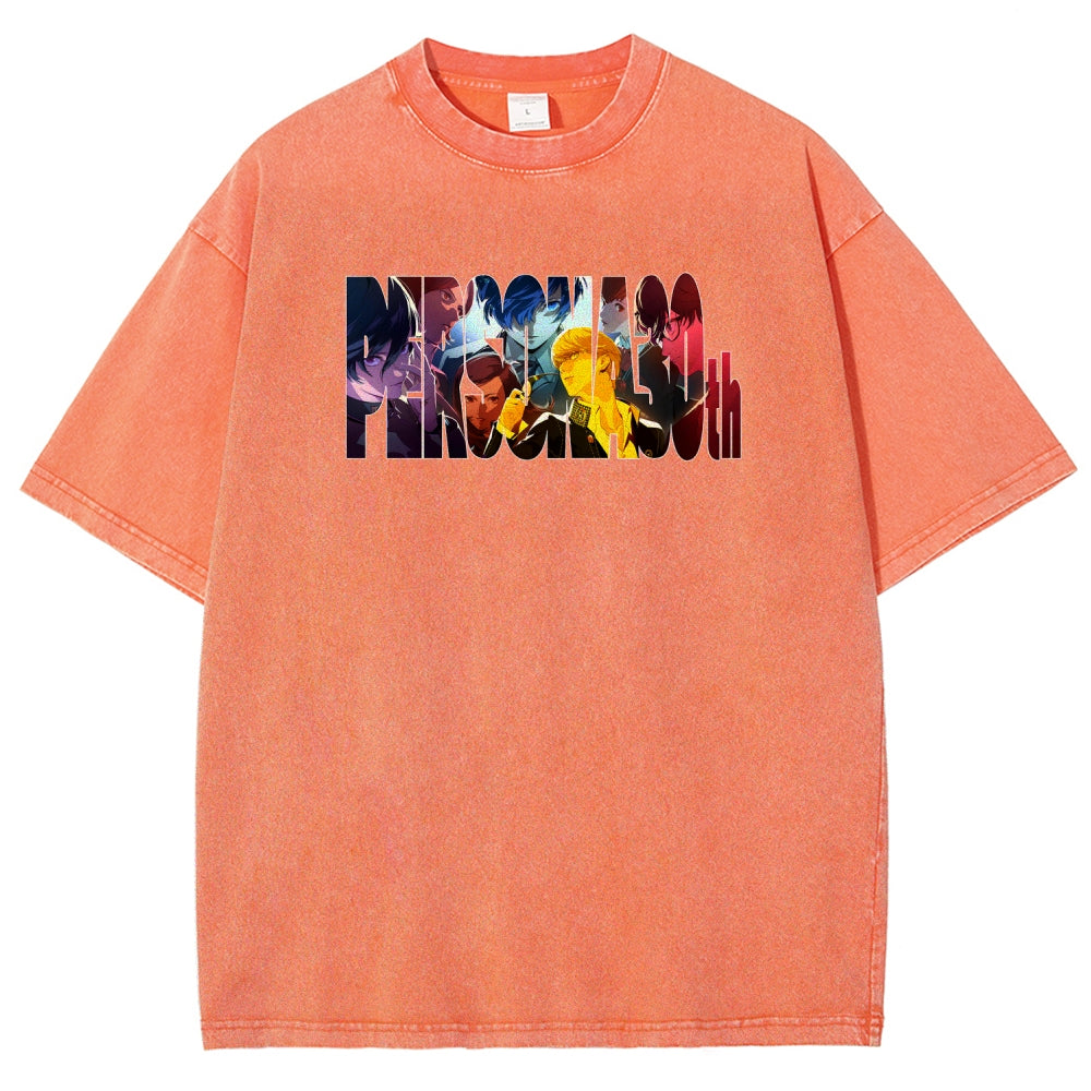 Persona Unisex Fit Washed T-Shirt 2606008955