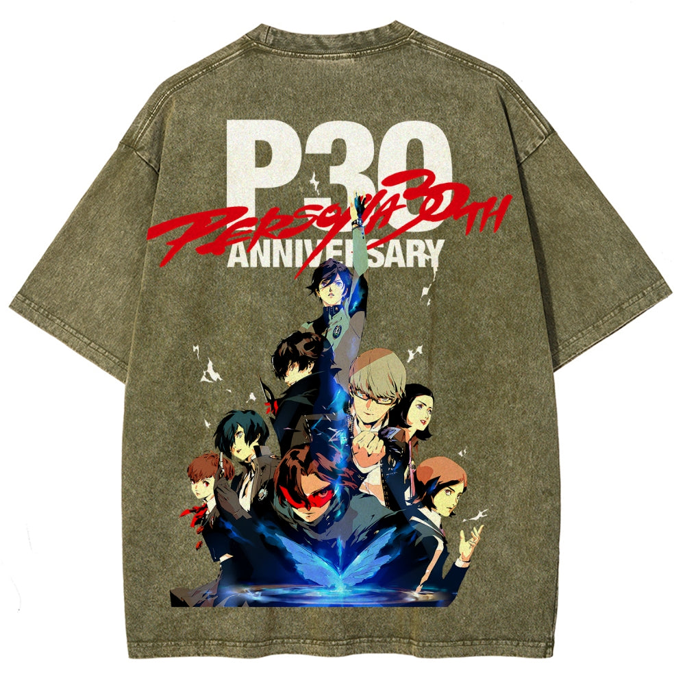 Persona Unisex Fit Washed T-Shirt 2606008955