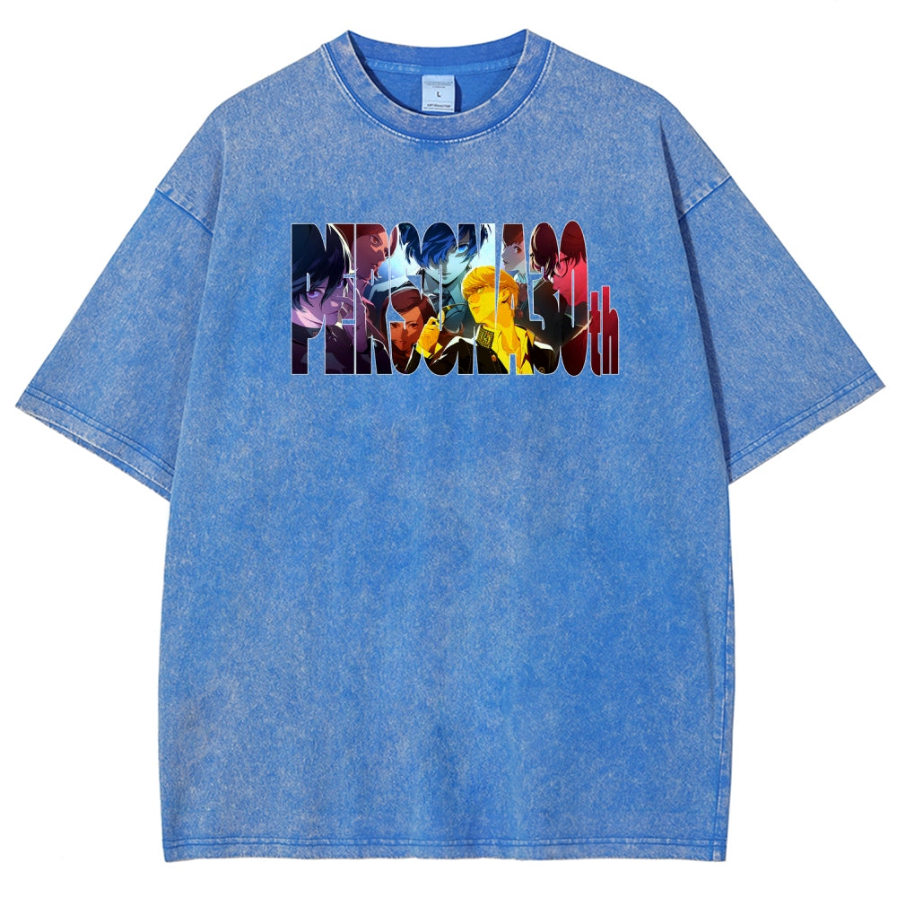 Persona Unisex Fit Washed T-Shirt 2606008955