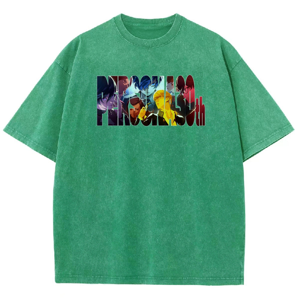 Persona Unisex Fit Washed T-Shirt 2606008955