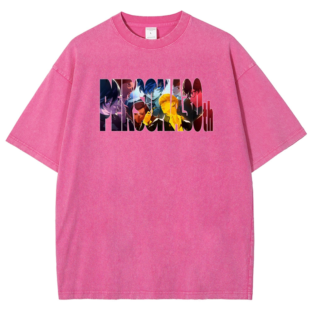 Persona Unisex Fit Washed T-Shirt 2606008955