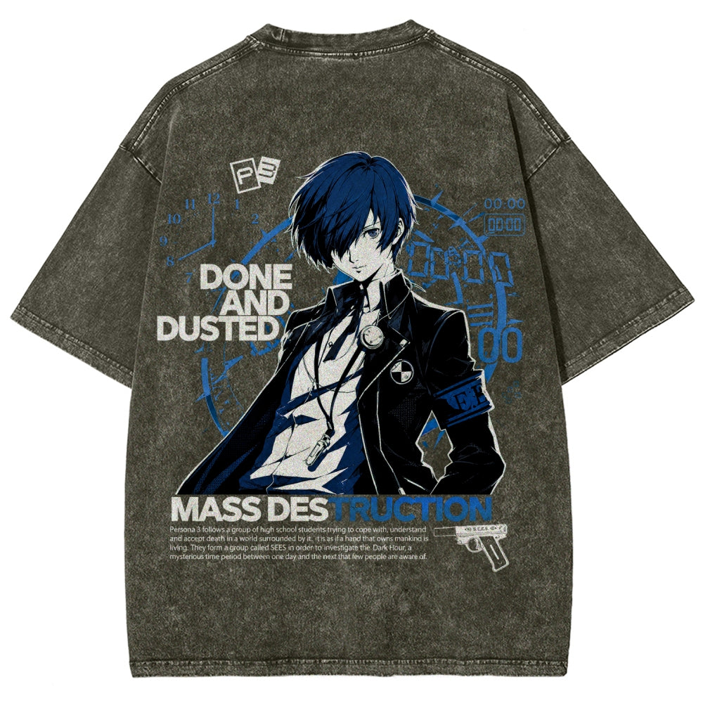 Persona Unisex Fit Washed T-Shirt 2606008958