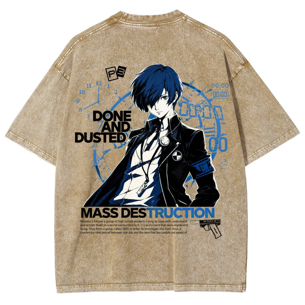 Persona Unisex Fit Washed T-Shirt 2606008958