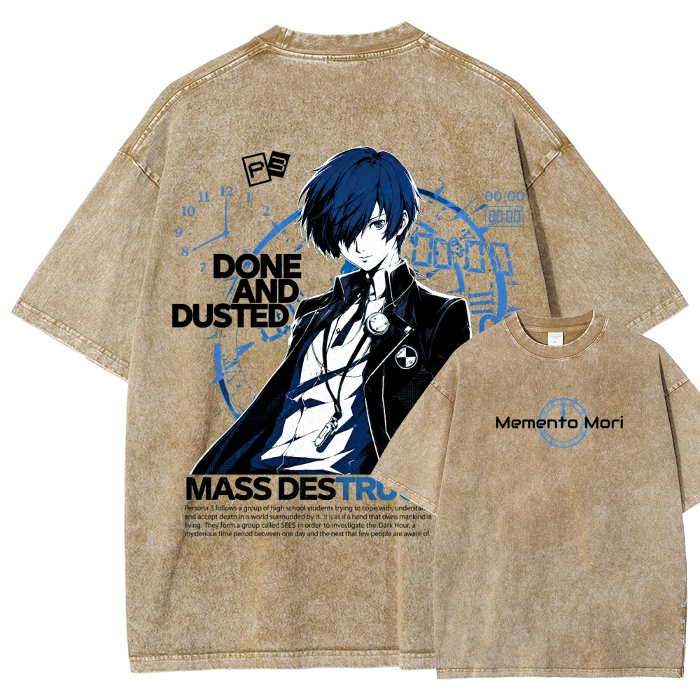 Persona Unisex Fit Washed T-Shirt 2606008958