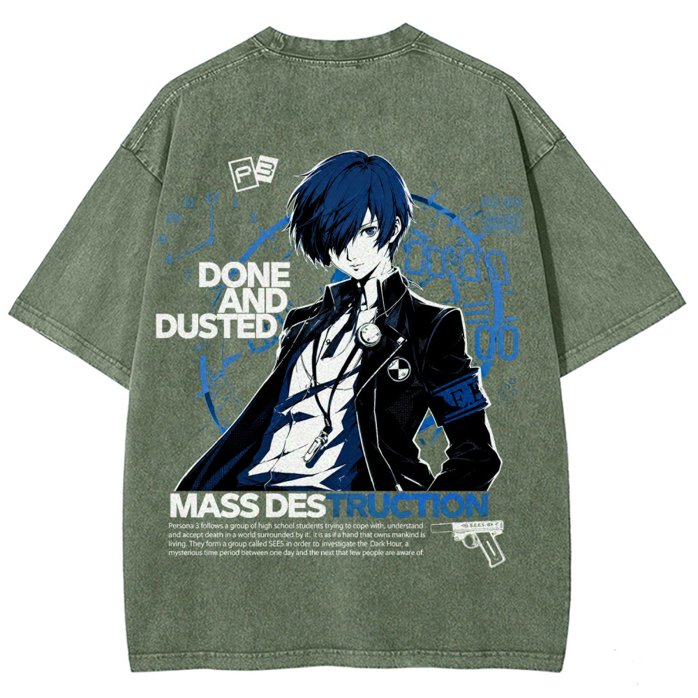 Persona Unisex Fit Washed T-Shirt 2606008958