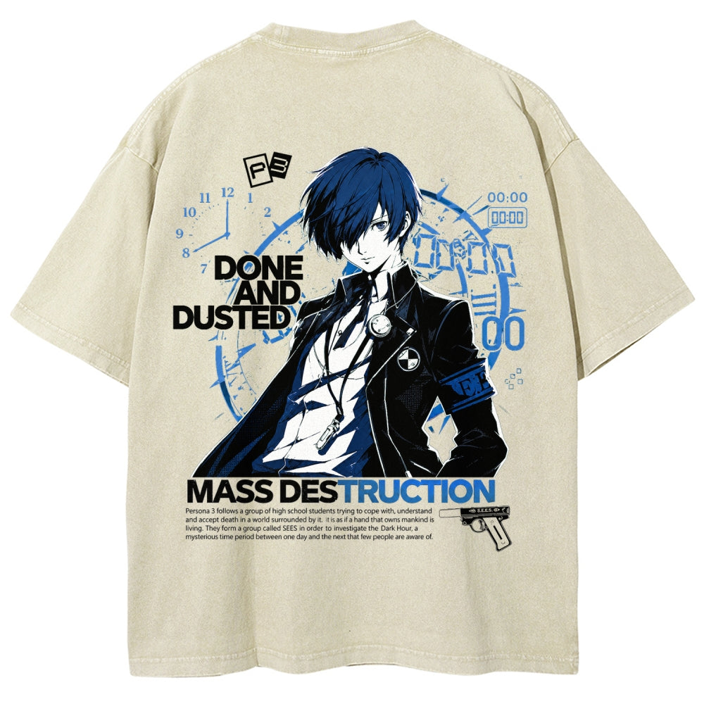 Persona Unisex Fit Washed T-Shirt 2606008958