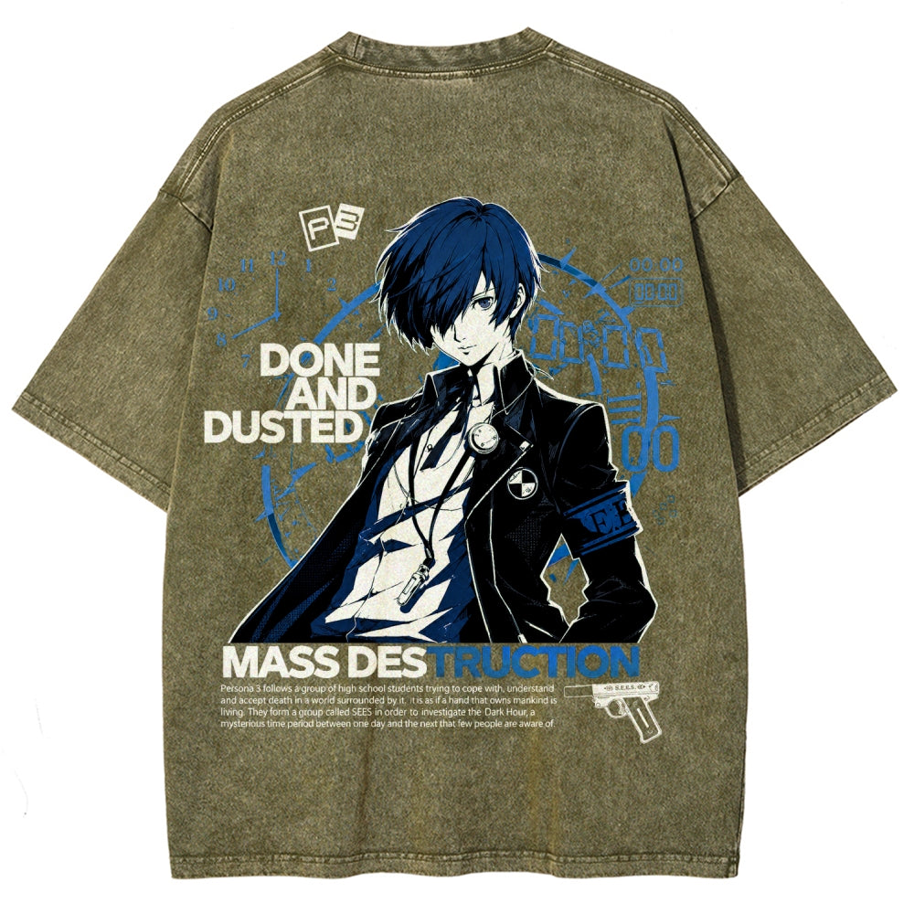 Persona Unisex Fit Washed T-Shirt 2606008958