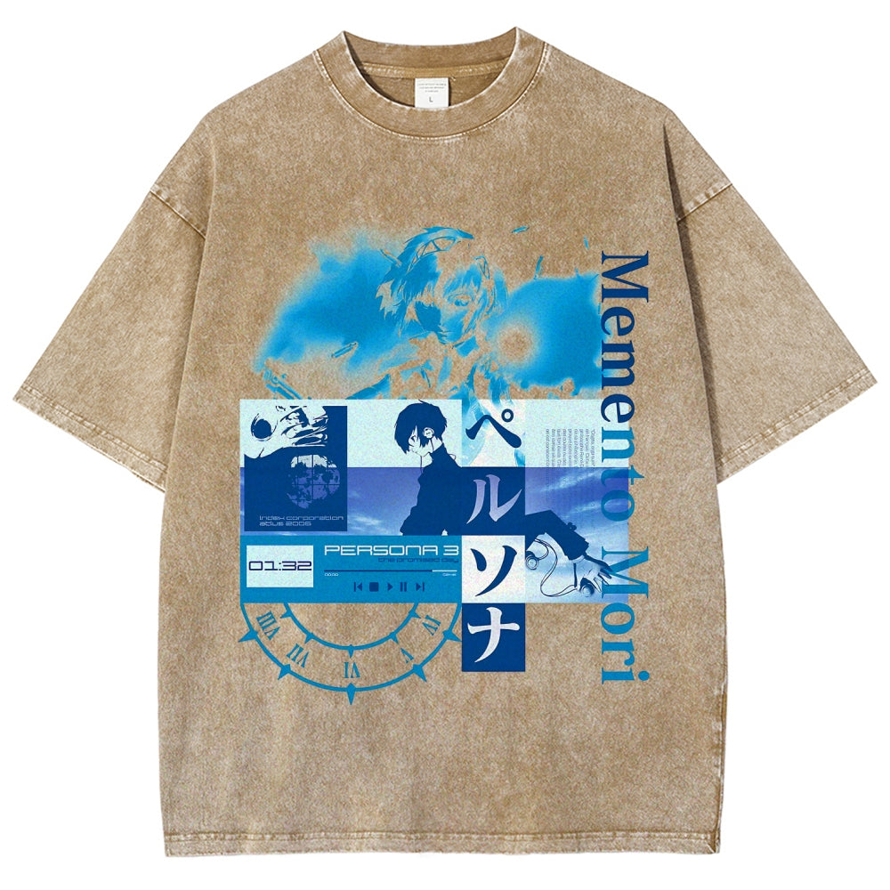 Persona Unisex Fit Washed T-Shirt 2606008963
