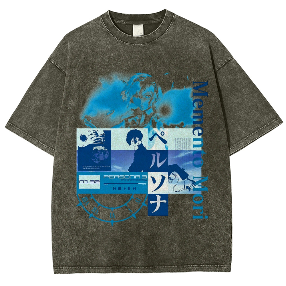 Persona Unisex Fit Washed T-Shirt 2606008963