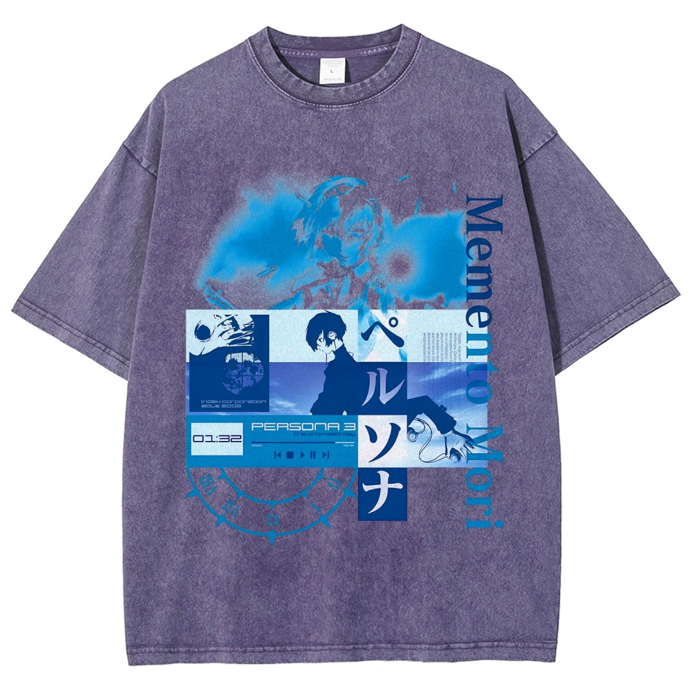 Persona Unisex Fit Washed T-Shirt 2606008963
