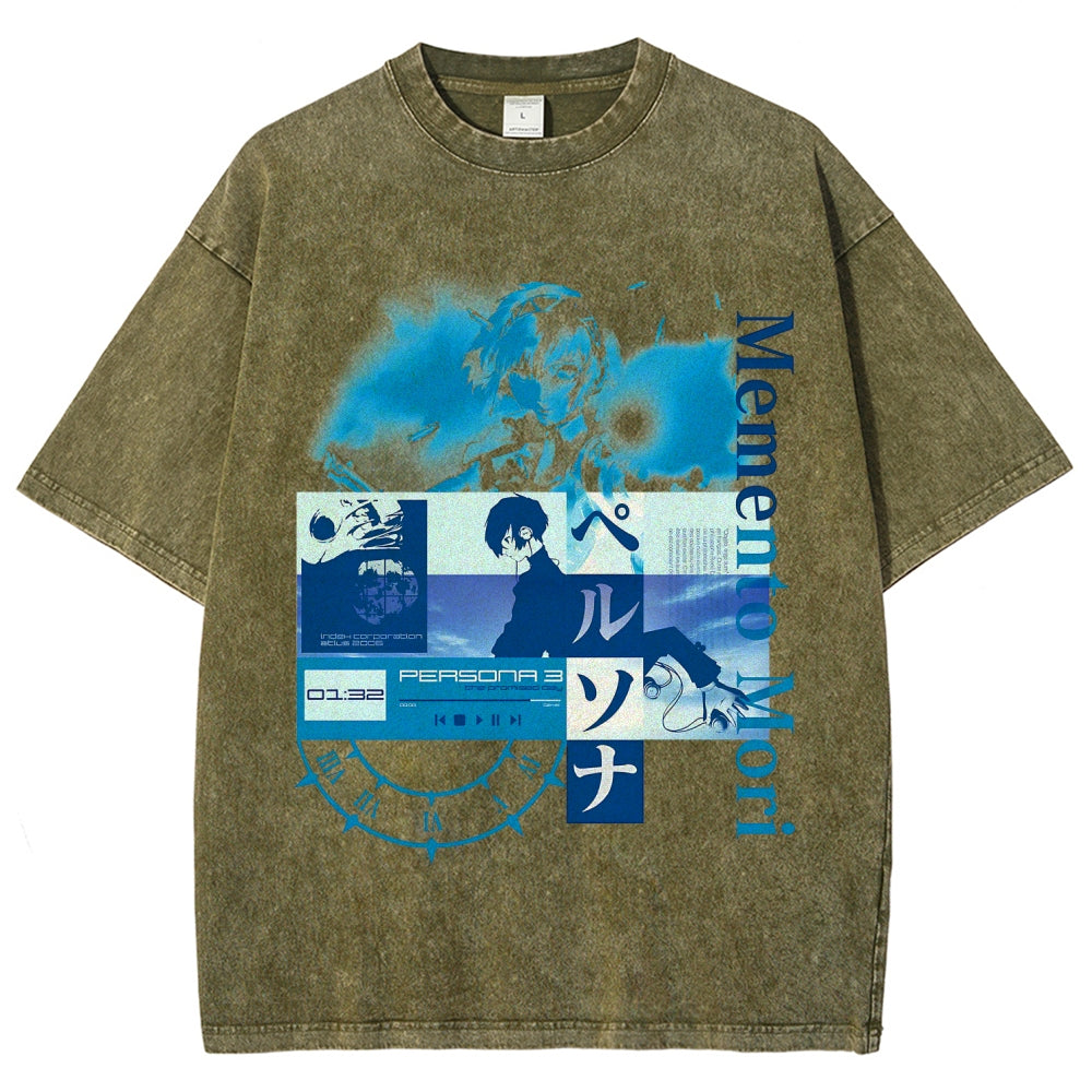 Persona Unisex Fit Washed T-Shirt 2606008963