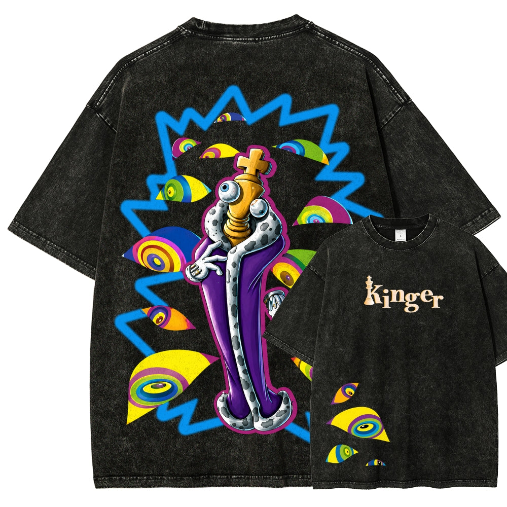 The Amazing Digital Circus Unisex Fit Washed T-Shirt 2606009821