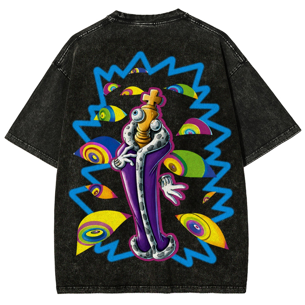 The Amazing Digital Circus Unisex Fit Washed T-Shirt 2606009821