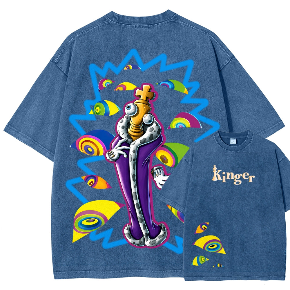 The Amazing Digital Circus Unisex Fit Washed T-Shirt 2606009821