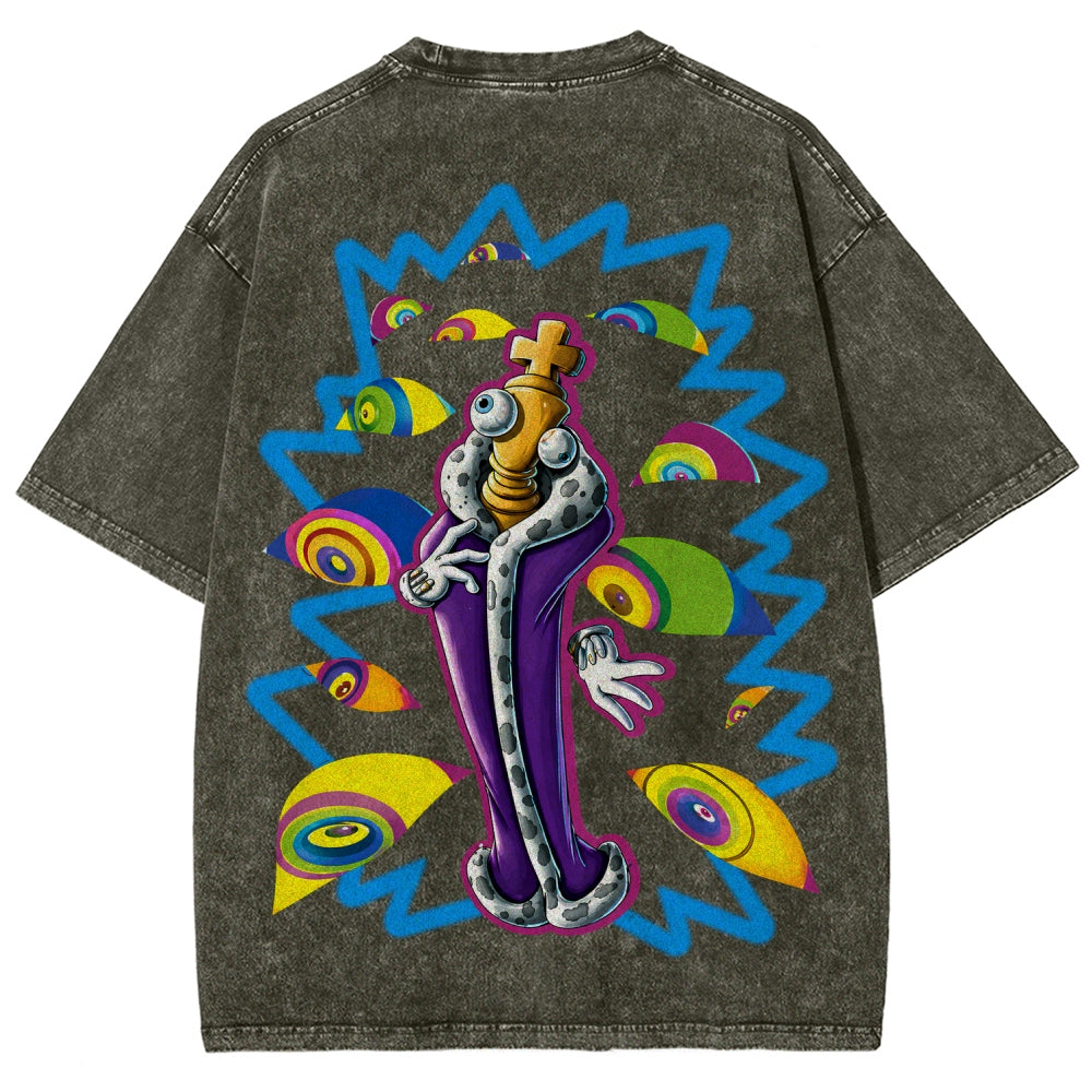 The Amazing Digital Circus Unisex Fit Washed T-Shirt 2606009821