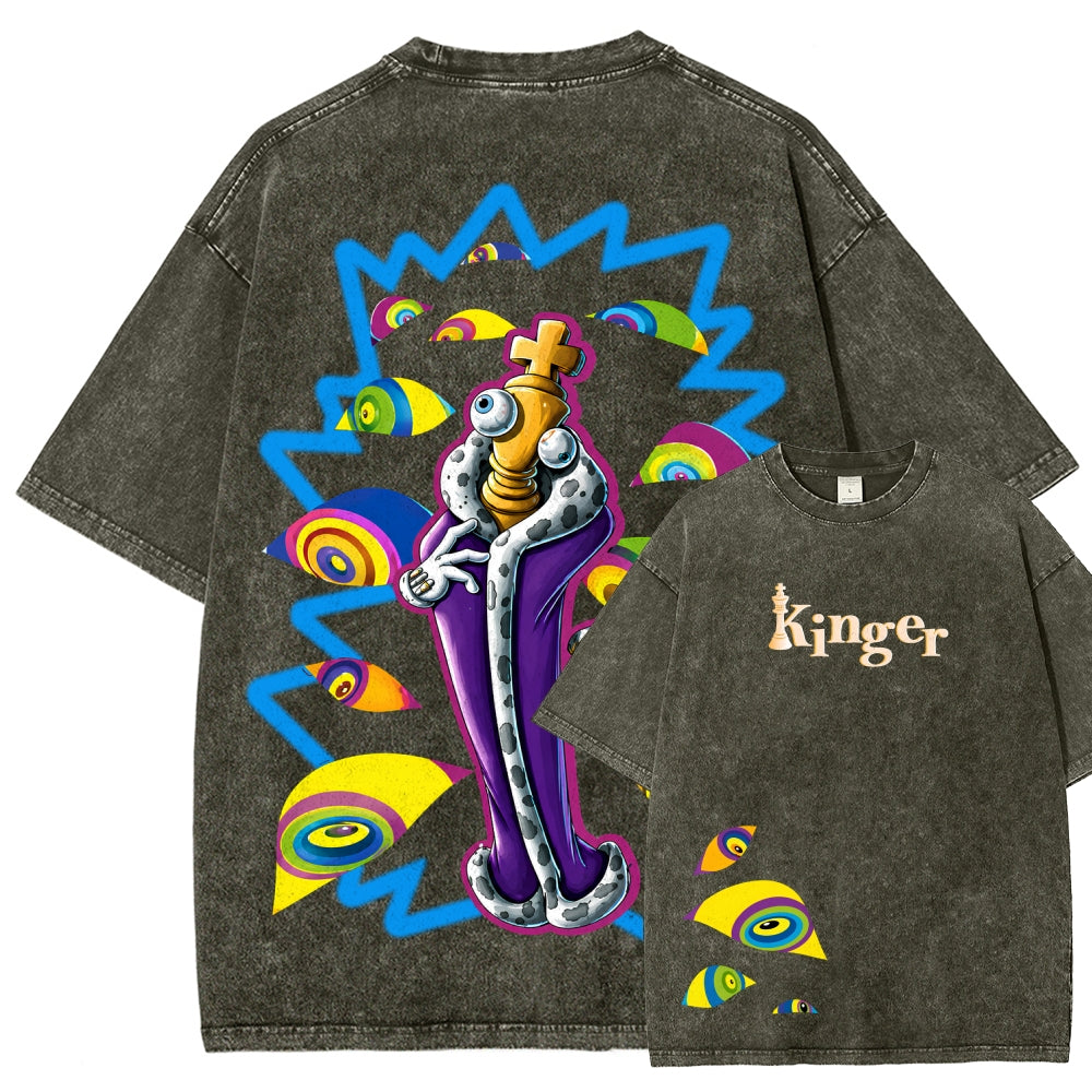 The Amazing Digital Circus Unisex Fit Washed T-Shirt 2606009821