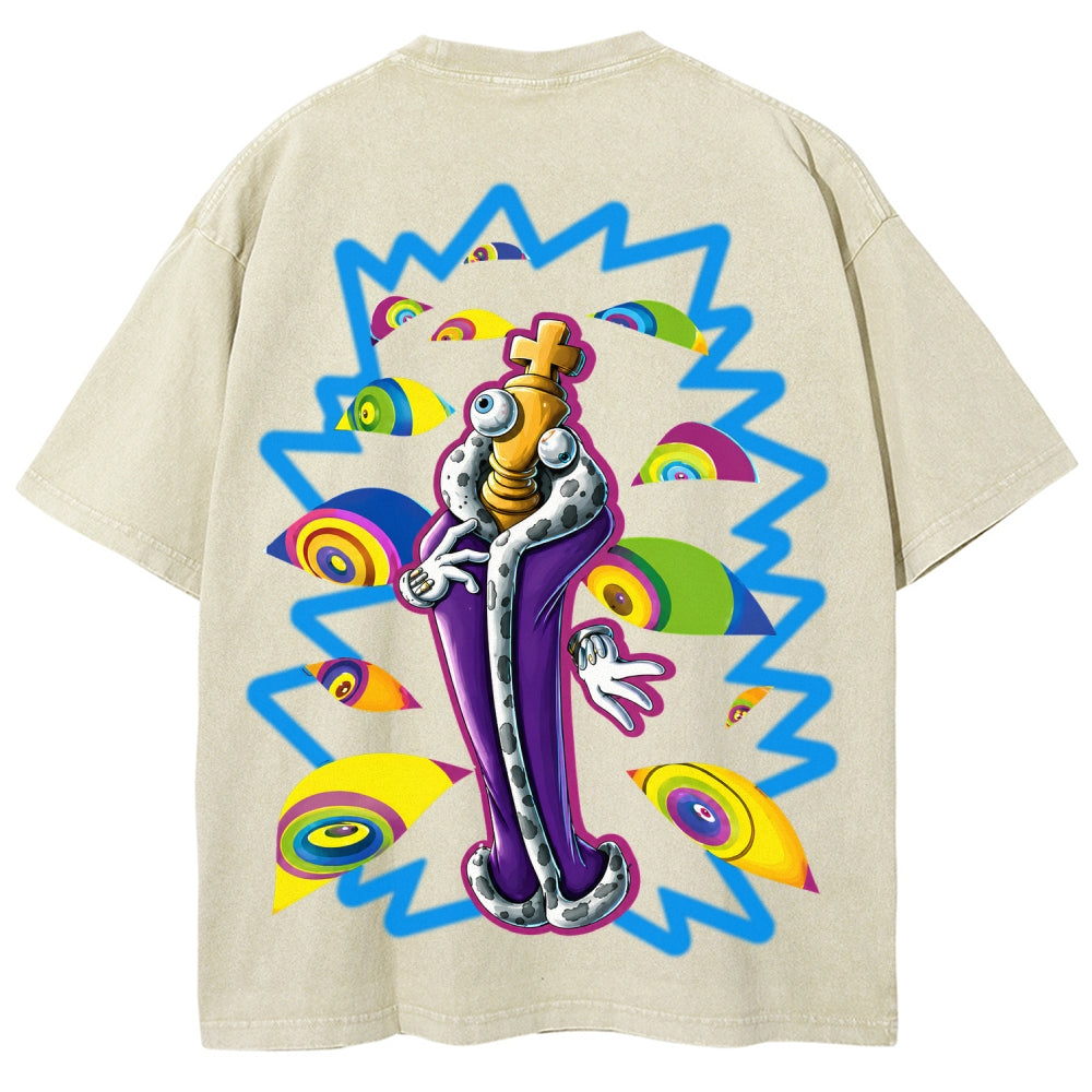 The Amazing Digital Circus Unisex Fit Washed T-Shirt 2606009821
