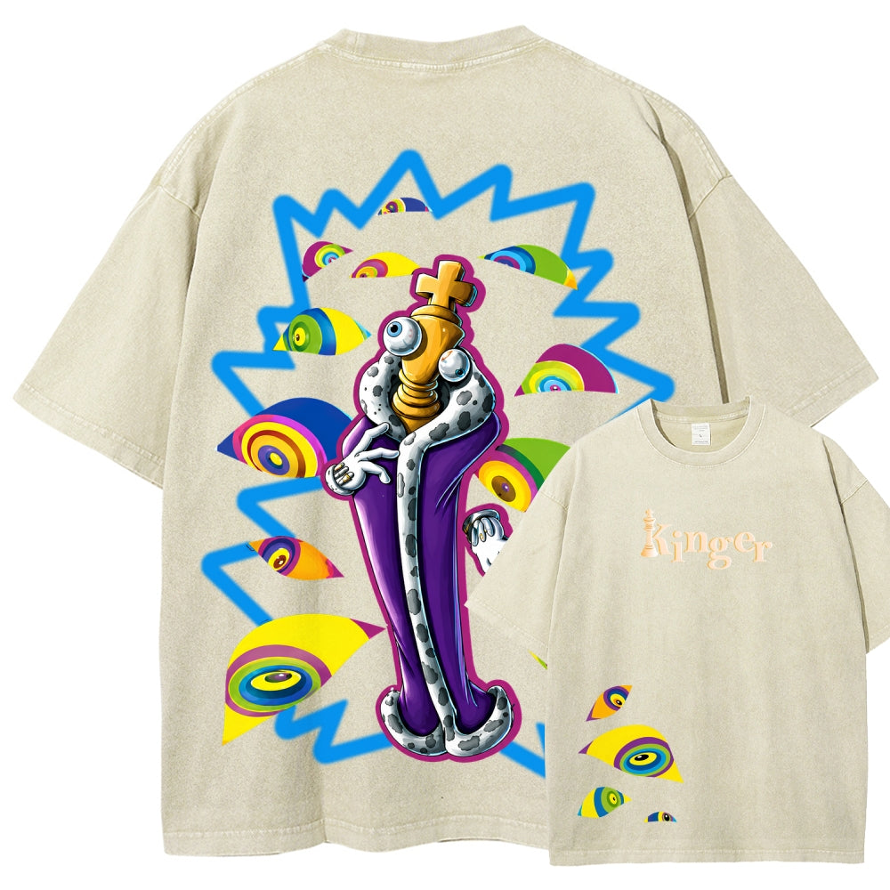 The Amazing Digital Circus Unisex Fit Washed T-Shirt 2606009821