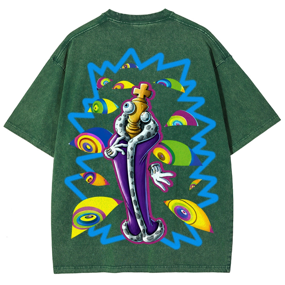 The Amazing Digital Circus Unisex Fit Washed T-Shirt 2606009821