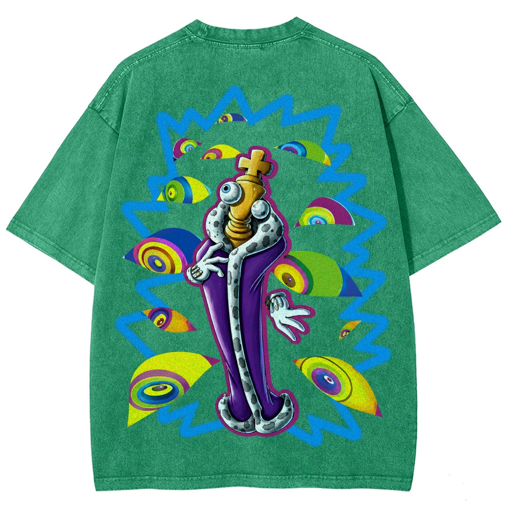 The Amazing Digital Circus Unisex Fit Washed T-Shirt 2606009821