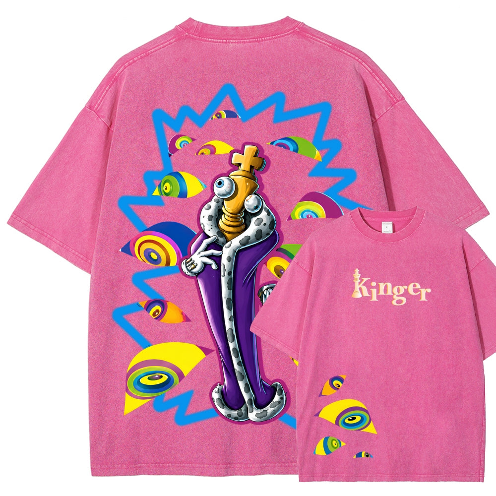 The Amazing Digital Circus Unisex Fit Washed T-Shirt 2606009821