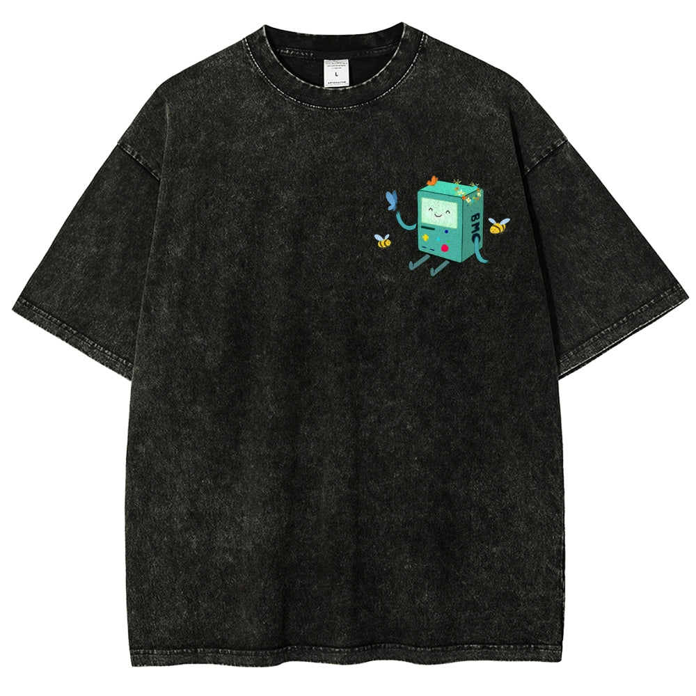 Adventure Time Unisex Fit Washed T-Shirt 2606009886