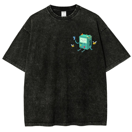 Adventure Time Unisex Fit Washed T-Shirt 2606009886