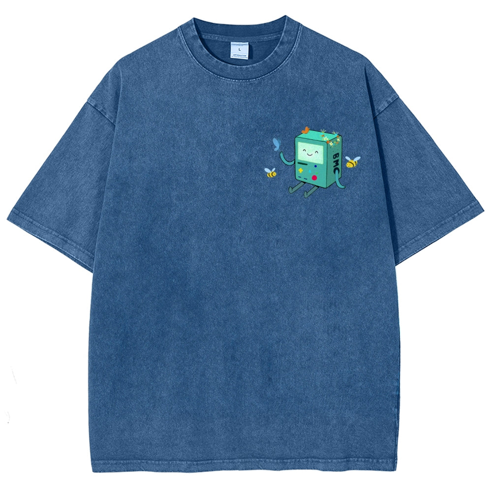 Adventure Time Unisex Fit Washed T-Shirt 2606009886