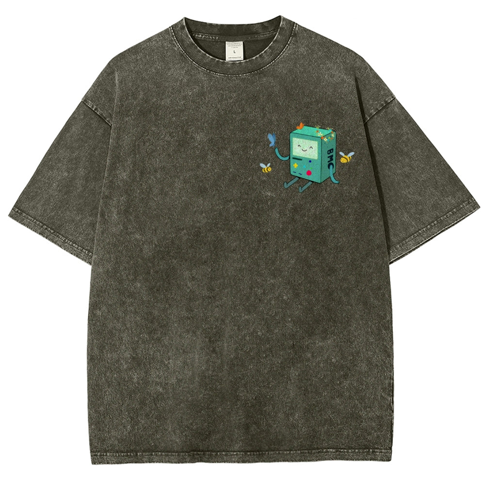 Adventure Time Unisex Fit Washed T-Shirt 2606009886