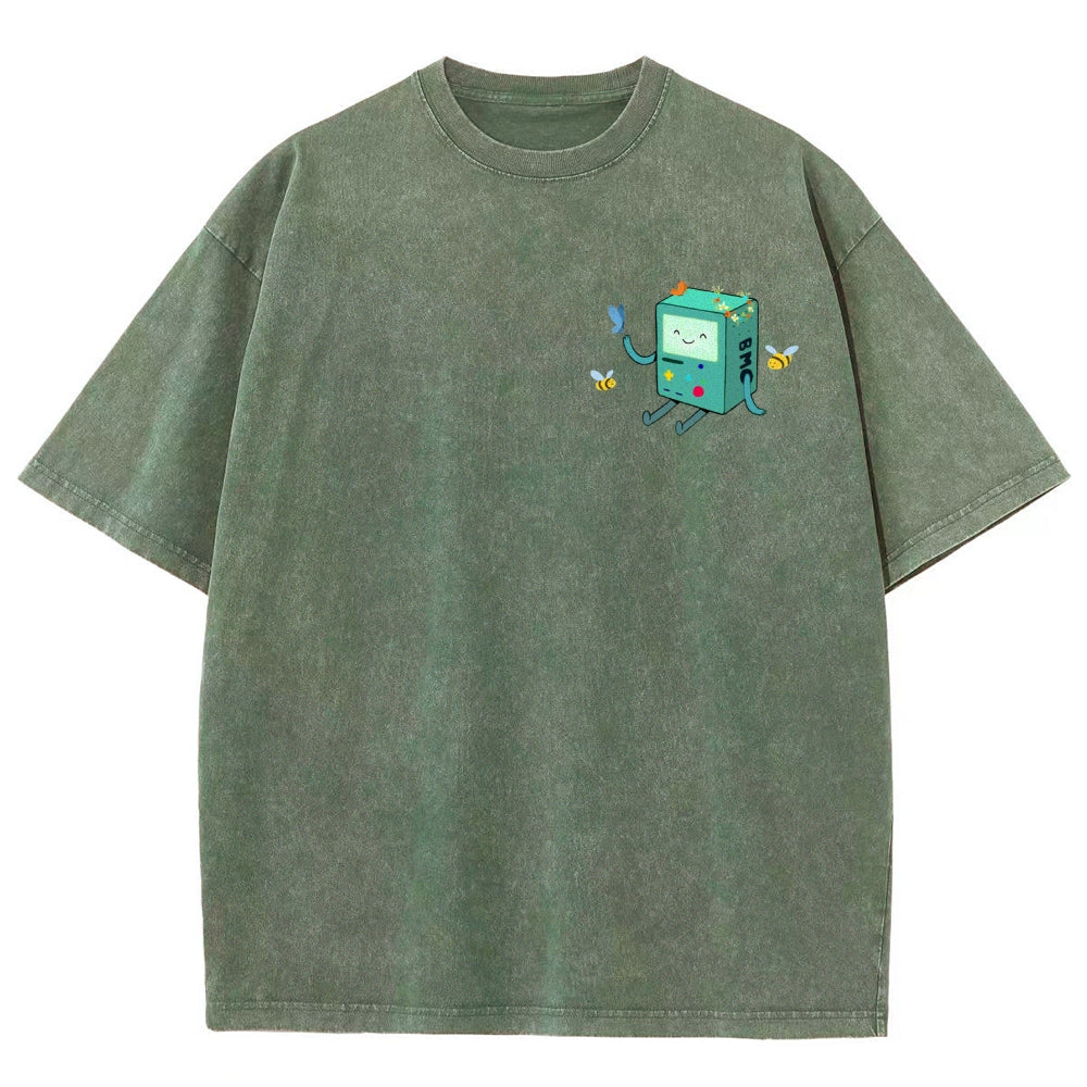 Adventure Time Unisex Fit Washed T-Shirt 2606009886
