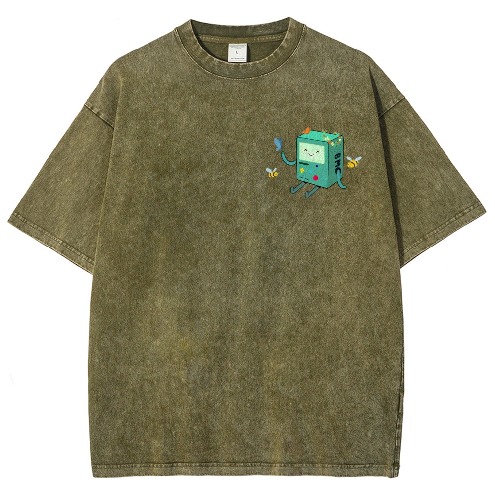 Adventure Time Unisex Fit Washed T-Shirt 2606009886