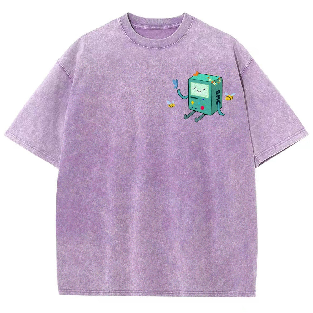 Adventure Time Unisex Fit Washed T-Shirt 2606009886